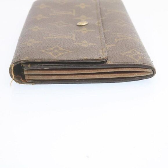 LOUIS VUITTON Monogram Portefeuille Sarah Long Wallet - Picture 6 of 12